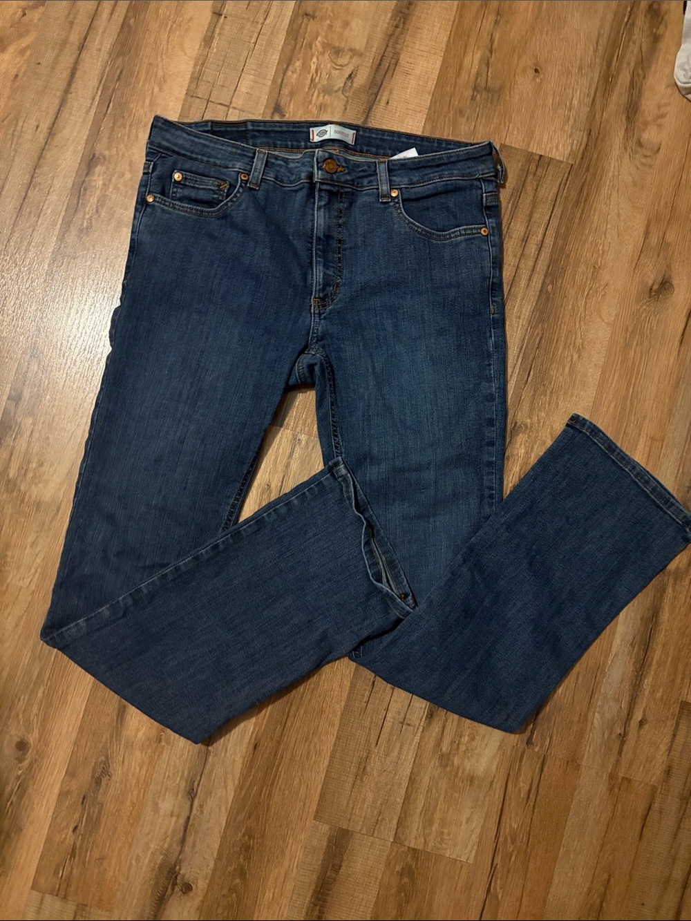 Women’s Dickies Dark Blue Bootcut Jeans